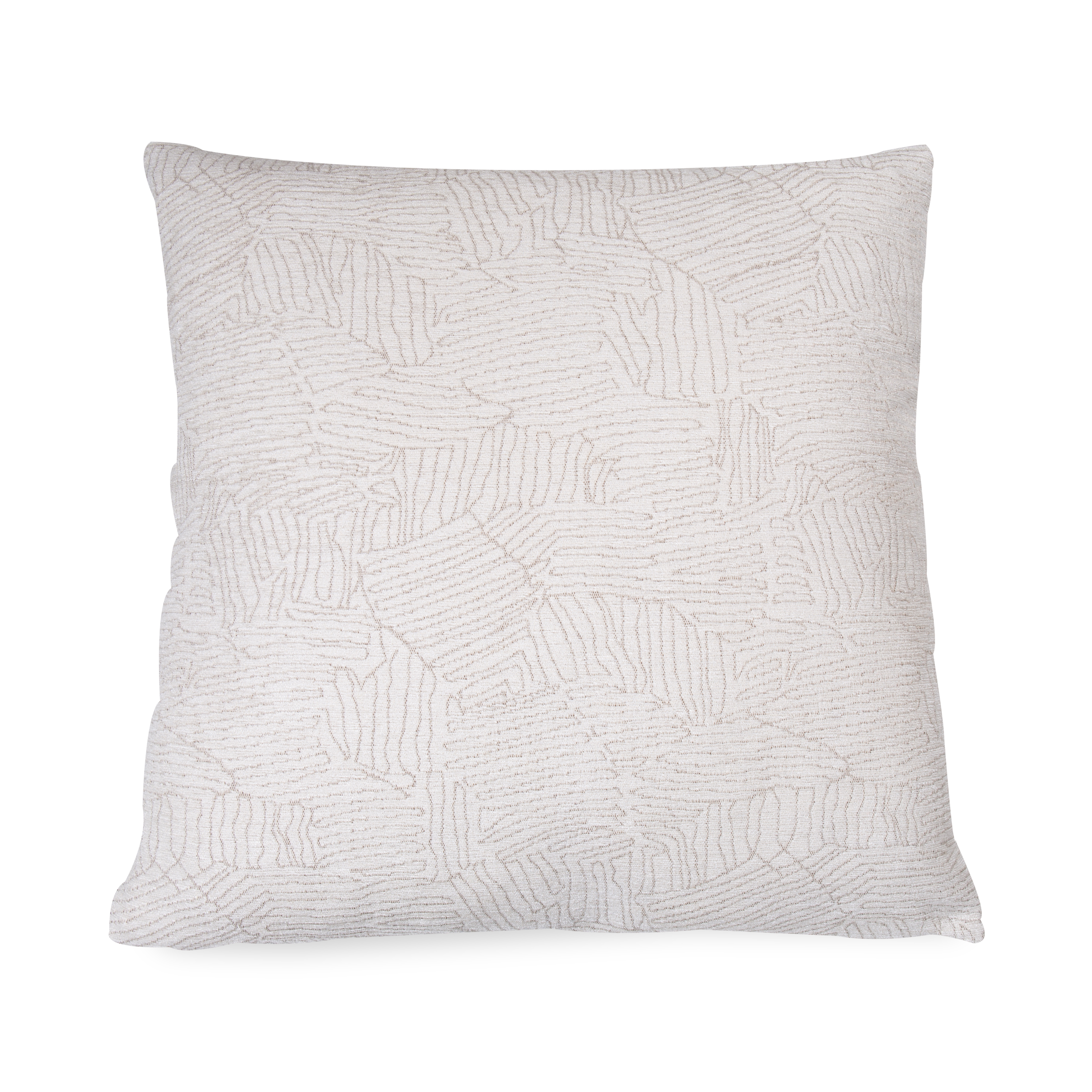 The River Pillow features a welcoming texture and a visually intriguing body.