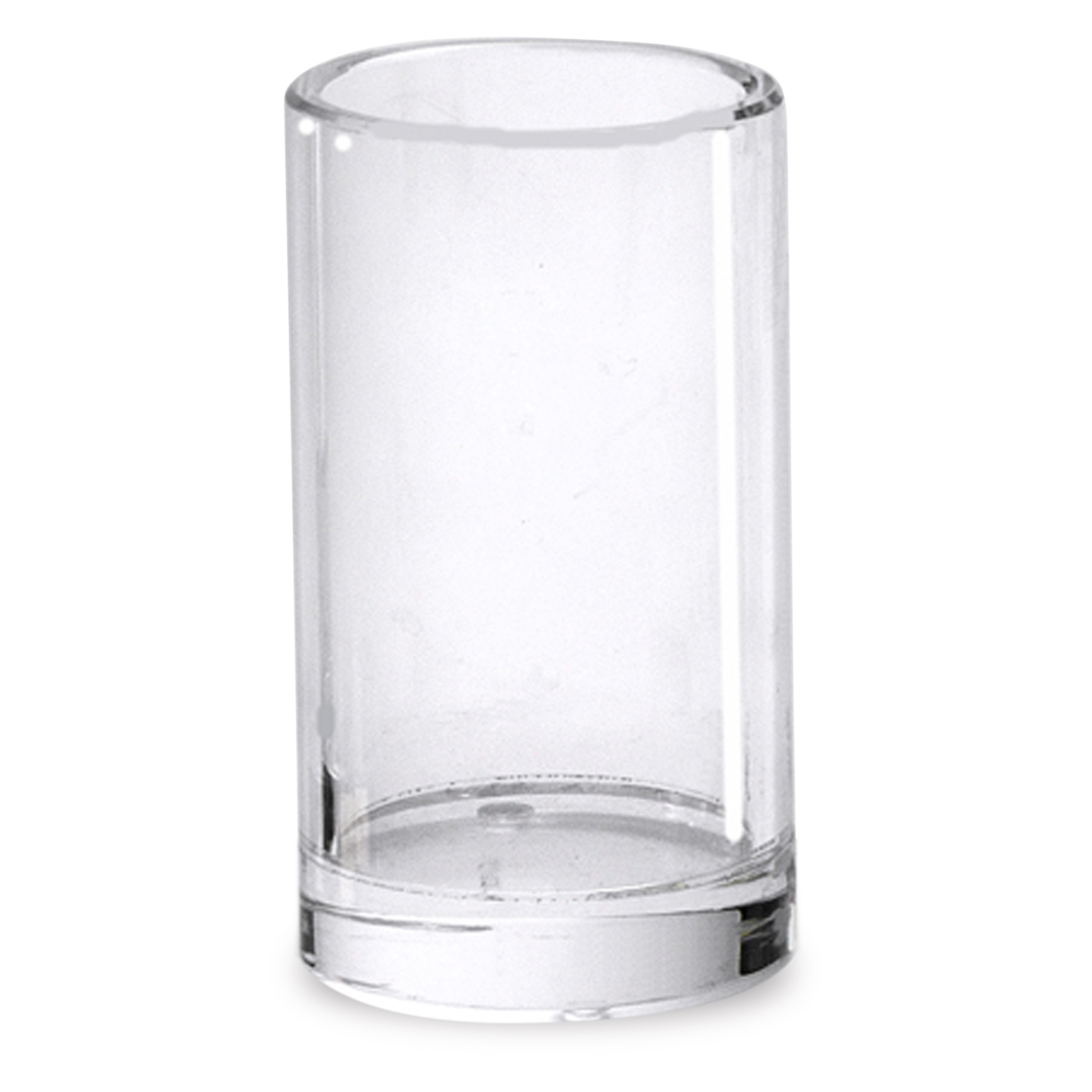 The Platinum Collection is made of transparent lucite and features a chic and modern style.