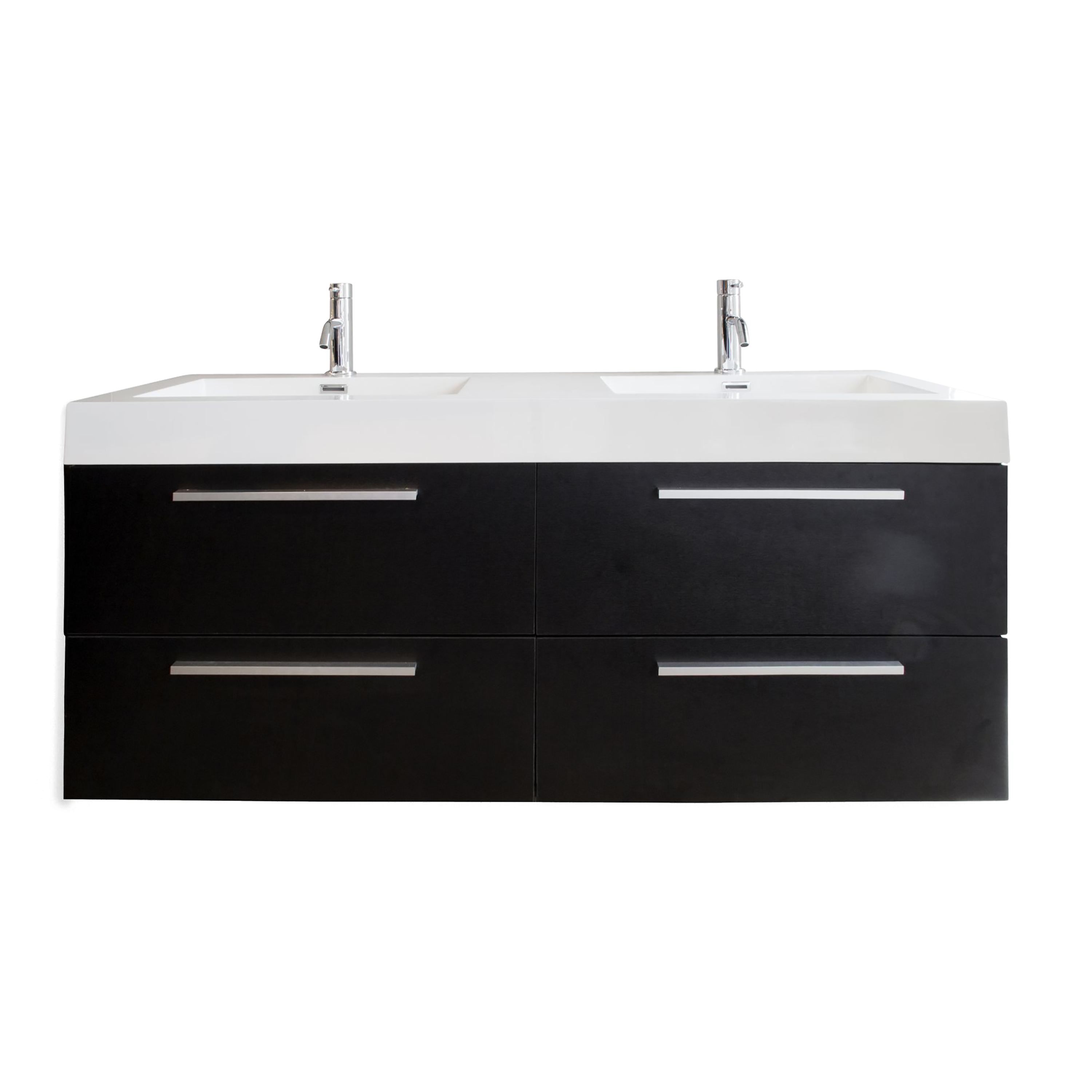 VANITY: The versatile design of the Outline vanity brings a modern sensibility to the bath.