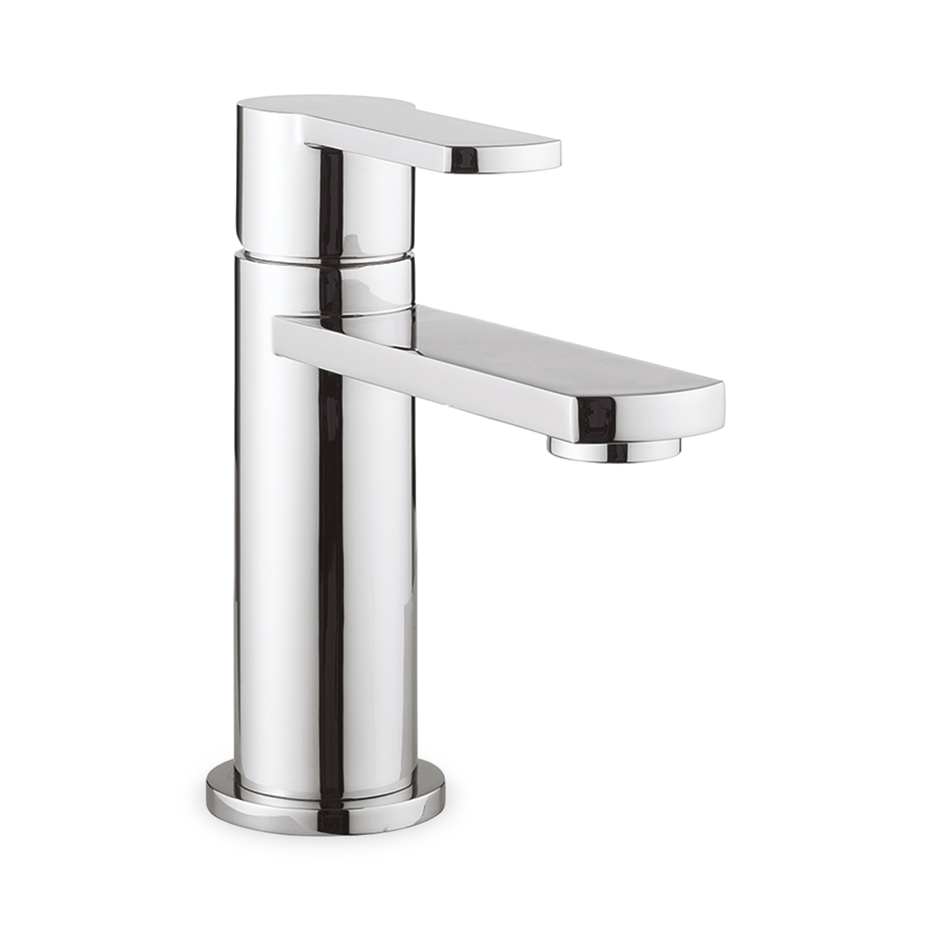 Achieve a contemporary finish in the bathroom with the Wisp  collection.
