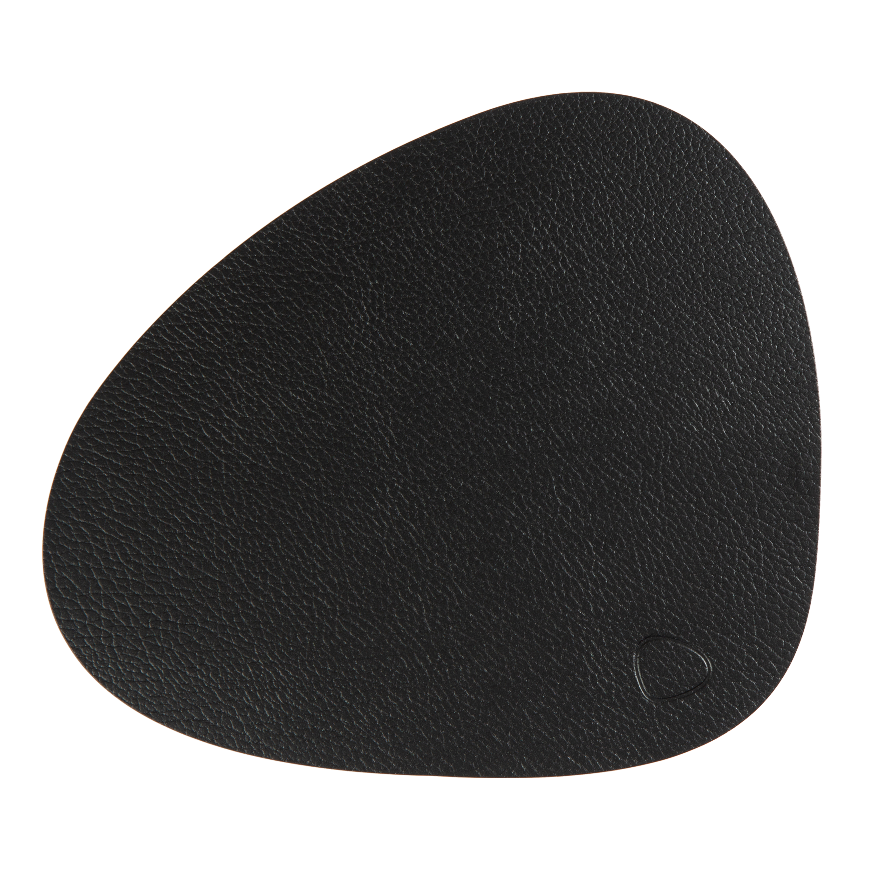 Designed and handcrafted in Denmark, this placemat is a sustainable product that helps to reduce the environmental impact of leather production by re-using leather waste.