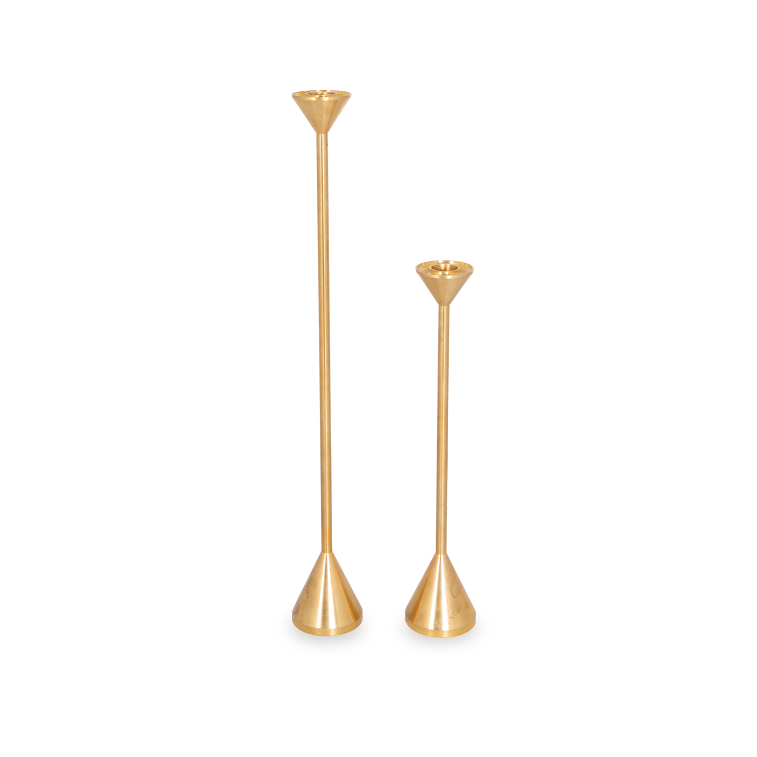 Made from solid brass%2C the classic spindle shape features a tall and elegant design.