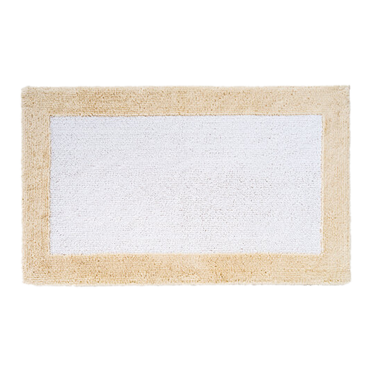 The Origine bath mat features a two-tone colourway in a simple border design that will add a contemporary feel to any bathroom.