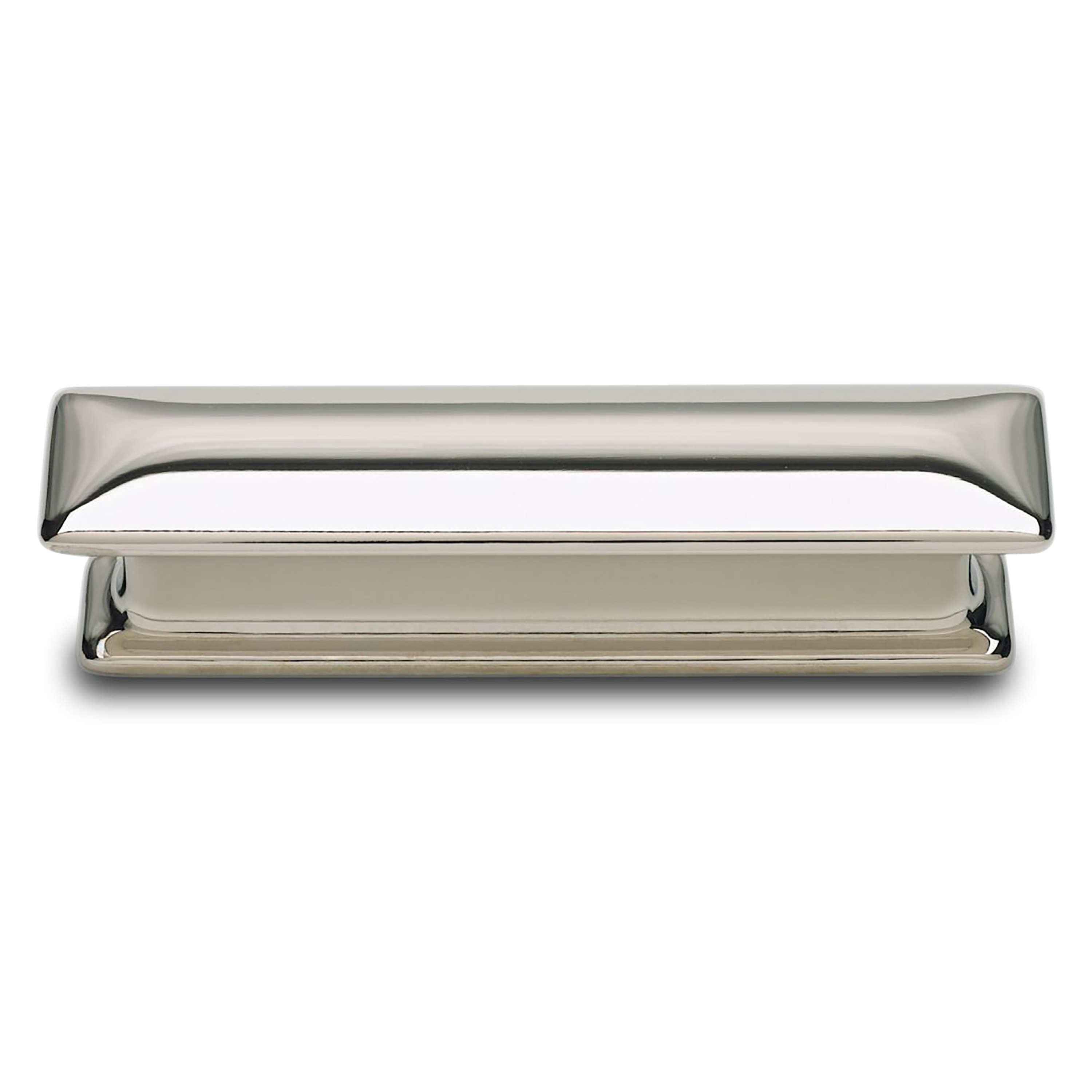 Sleek and contemporary cabinet pull.